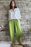 Jo Jo Quirky Classic Barrel Pant Olive